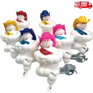 6" Michelin Man Doll Bibendum Figure Truck Decorate Tire Advertise Collectible - Picture 1 of 13