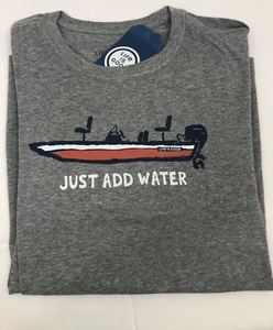Men's Life is Good Short Sleeve T Shirt Large Boat - Picture 1 of 1
