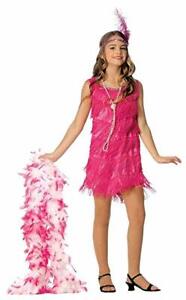 Costume Culture Brüllen 20s Flapper Rosa Kleid Kinder Halloween Kostüm 49726