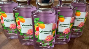 5 (FIVE) WATERMELON LEMONADE 10oz Shea & Vita E SHOWER GEL Bath and Body Works - Picture 1 of 2