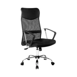 Artiss Mesh Office Chair High Back Black - Picture 1 of 8