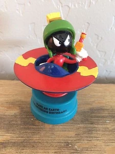 New 1994 Warner Bros 3.5" Marvin the Martian Earth Shattering Birthday figure - Picture 1 of 2