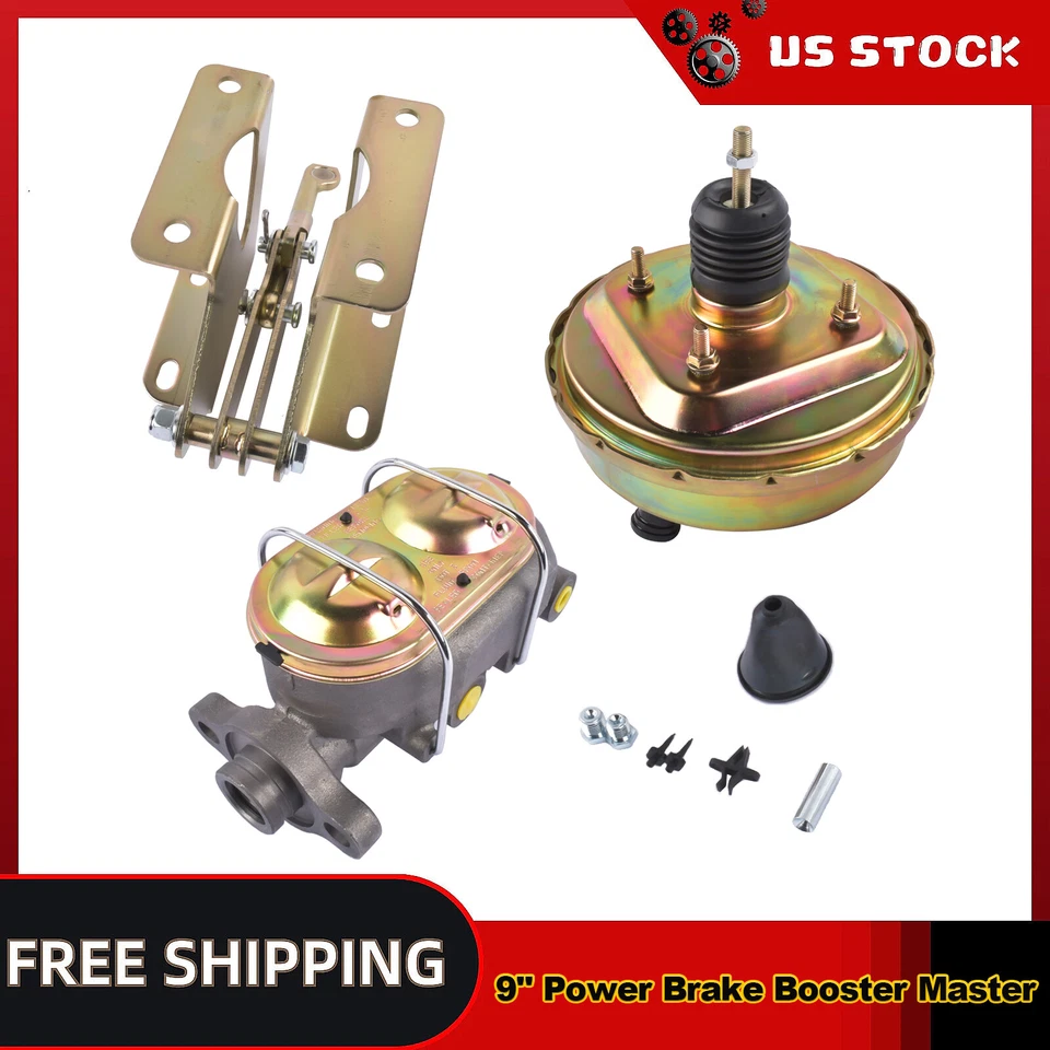 Fits Jeep CJ5 CJ7 SUV OHV Master Cylinder Bracket Power Brake Booster Assembly - Image 1 of 4