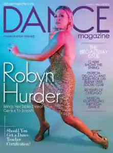 DANCE MAGAZINE-MARCH/APRIL 2025-ROBYN HURDER-NEW-FAST SHIPPING - Foto 1 di 1