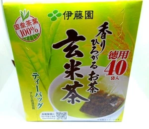 Itoen Oi ocha Japanese Tea Genmaicha Roasted Rice Tea 40tea bags Made in JAPAN - Picture 1 of 3