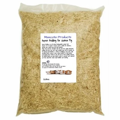 PURRFECT PET PRODUCTS Aspen Bedding for Guinea pigs 5 Litres
