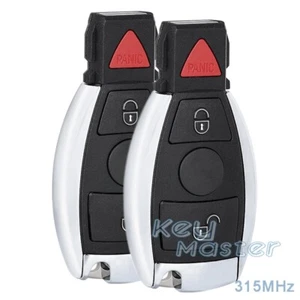 2 for Mercedes Benz Support NEC & BGA 2000+ 705 Moto 315MHz Smart Remote Key Fob - Picture 1 of 4