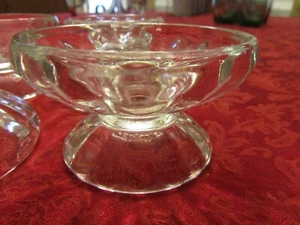 Libbey piedistallo cristallo trasparente Sherbert/frutta ciotola/tazza (SET DI QUATTRO)-A-28 - Foto 1 di 7