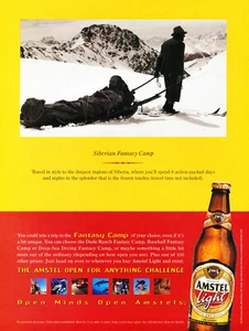 AMSTEL BEER AD #9 RARE 1998 OOP VERY RARE HARD TO FIND - Picture 1 of 2
