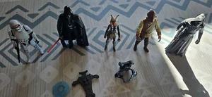 Star Wars Figuren Sammlung 5 Stück gebraucht ohne Verpackung - Bild 1 von 1