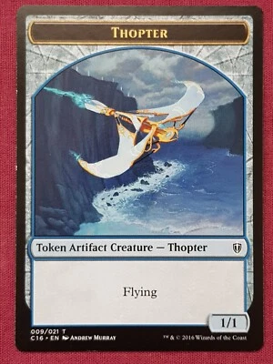 Magic The Gathering COMMANDER 2016 C16 THOPTER GOAT token card MTG - Image 1 of 2