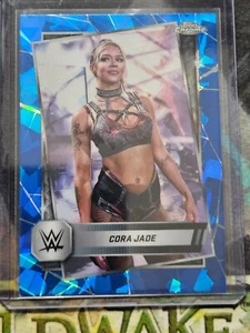 2025 TOPPS CHROME SAPPHIRE WWE CORA JADE #136 - Picture 1 of 2