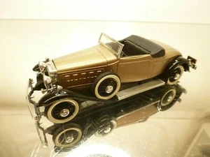 RIO ITALY CADILLAC V-16 1931 CABRIOLET - BLACK + GOLD 1:43 -GOOD CONDITION- 99 - Bild 1 von 7