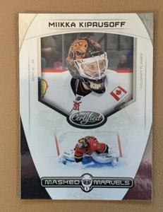 2011-12 Certified Hockey Masked Marvels #17 Miikka Kiprusoff - Picture 1 of 2