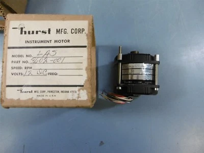 NIB Hurst LAS 3602-001 12 VDC 8W Instrument Motor  - Image 1 of 4