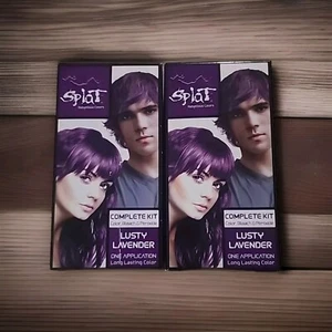 2 Pack [SPLAT] REBELLIOUS COLORS SEMI PERMANENT COMPLETE KIT OMBRE HAIR DYE - Picture 1 of 1
