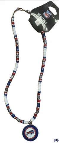 Siskiyou NFL Bufflao Bills Shell Necklace Cover