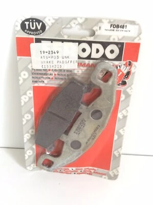 Ferodo FDB481 Motorcycle Brake Pad Set Made In Italy NOS - Image 1 of 3