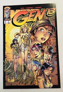 Gen 13 #3 Comic Book 1995 VF/NM 2nd series Image Comics J Scott Campbell Cover - Picture 1 of 2