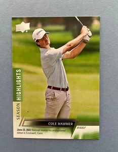 2024 Upper Deck Golf Cole Hammer #98 - Picture 1 of 2