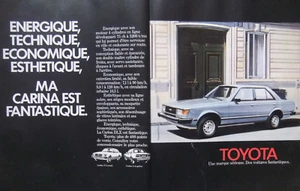 PUBLICITÉ DE PRESSE 1979 TOYOTA LA CARINA DLX EST FANTASTIQUE - Imagen 1 de 1