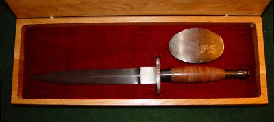 C.A.S. Paul Chen Limited Edition #706 Fairbairn Sykes Fighting Knife with Belt - Image 1 of 4