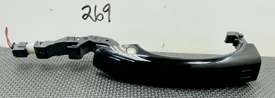 Manija de puerta exterior delantera o trasera derecha para pasajero Audi A6 12-17 OEM negra Foto 1 de 4