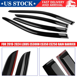For Lexus ES300h ES350 ES250 2019-2024 JDM Mugen Style Window Visors Rain Guards - Bild 1 von 12