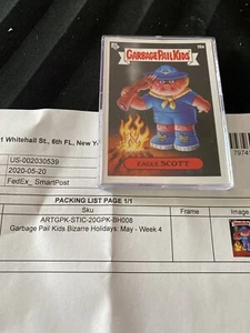 Garbage Pail Kids Bizarre Holidays: May - Week 4 - Print Run: 562 - Picture 1 of 12