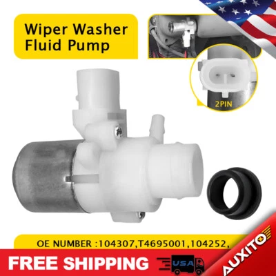 Bomba de fluido para lavadora de parabrisas para Peterbilt 320 387 365 Kenworth T680 N5355001 Foto 1 de 4