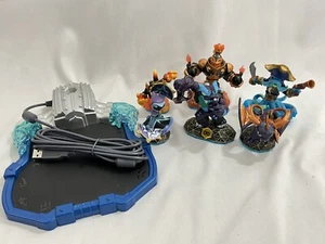Skylander Swap Force Figures With Supercharge Power Portal Lot Of 6 Blue Bottom - Imagen 1 de 8