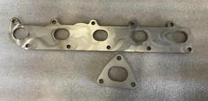 DEFENDER TD5 COLLETTORE FLANGIA SCARICO KG100470 LAND ROVER 1983-2006 INOX STE - Foto 1 di 1