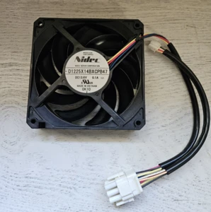 NEW Nidec 13.6V Refrigerator Fan WR60X10358 GE Model D1225X14BXCPB47 - Picture 1 of 5