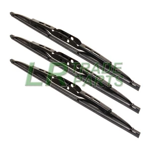 LAND ROVER DEFENDER 90 110 130 FRONT & REAR WINDSCREEN WIPER BLADE SET X3 13" - Picture 1 of 1