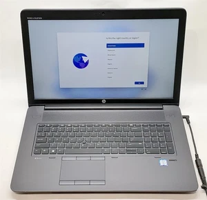 HP ZBook 17 G3 Laptop i7 6820HQ 2.70GHZ 17.3" FHD 32GB 256GB NVMe M3000M Win 11 - Picture 1 of 8