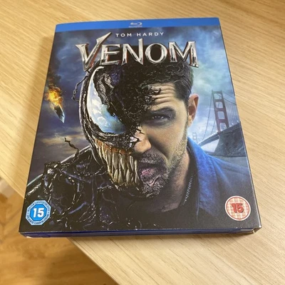 Marvel Venom (Spiderman) Tom Hardy - blu ray excellent condition with card cover - Image 1 of 4