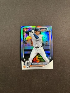 2025 Bowman Chrome Dillon Dingler Rc Rookie Red Rc Refractor Tigers BJWW - Picture 1 of 2
