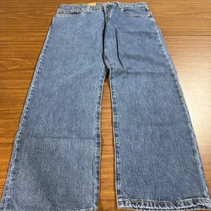 Jeans Levis 501 Para Hombre 38x29 Azul Ajuste Original Botón Mosca Pierna Recta Denim - Imagen 1 de 16