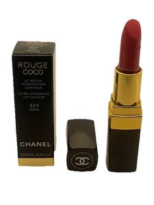 Chanel Rouge Coco 424 Edith Purple Pink Lipstick Ultra Hydrating Colour Lipstick - Picture 1 of 7