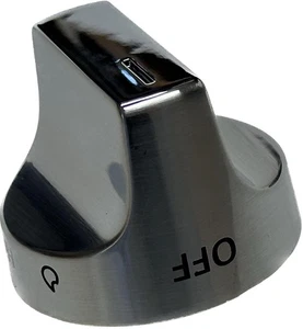 W11620567 Edelstahl Bedienknopf kompatibel mit Whirlpool-Herden - - AP71949... - Bild 1 von 5