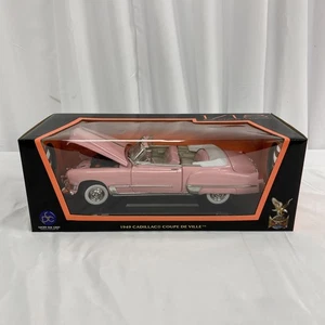 1949 Cadillac Coupe DeVille Convertible Pink 1/18 Diecast Model Car Road Sign... - Picture 1 of 6