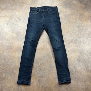 Levi's 510 Jeans Herren (32 Inch Waist) (33 Inch Leg) Skinny Fit Schwarz Denim - Bild 1 von 12