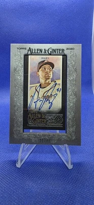 2023 Allen & Ginter Austin Riley Framed Mini auto # 29/40 - #MA-AR Braves - Image 1 of 4