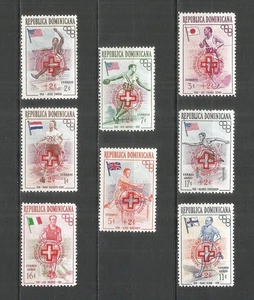 República Dominicana 1959 año sellos como nuevos MNH(**) deporte cruz roja - Imagen 1 de 1