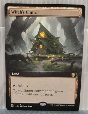 Mtg WITCH'S CLINIC EXTENDED ART NM C21 407 -Argo- - Image 1 of 2