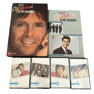 Cliff Richard The Shadows 4 x Cassette Box Set With Booklet Best Of  - Picture 1 of 24