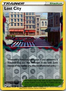 Lost City 161/196 - SWSH11: Lost Origin Reverse Holo| Mix&Match - Picture 1 of 2