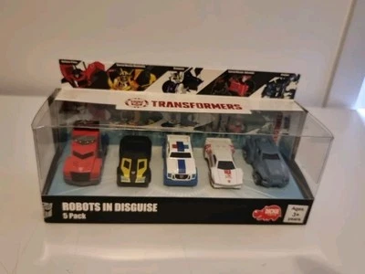 Transformers Robots in Disguise Collection 5-Pack Metal Cars 2015 Sealed In Box - Image 1 of 4