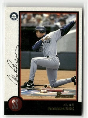 Bowman #232 1998 Alex Rodríguez Seattle Mariners Foto 1 de 2