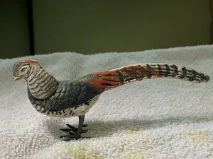 Antique 1920s Putz Erzgebirge German Handmade Wood Pheasant Birds See Pics - Picture 1 of 10